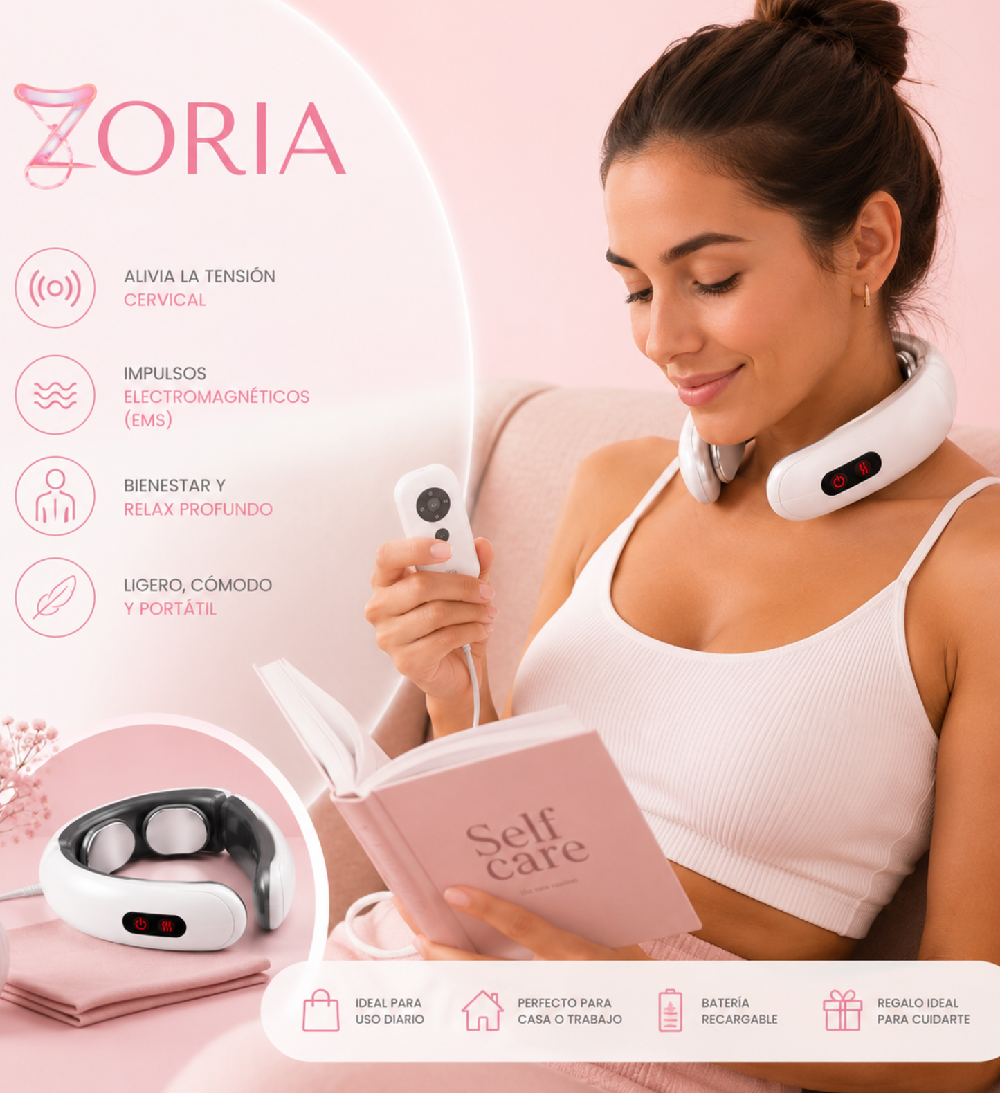 Masajeador de cuello y espalda Zoria™