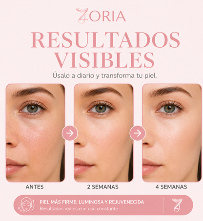 Masajeador facial Ledterapia Zoria™