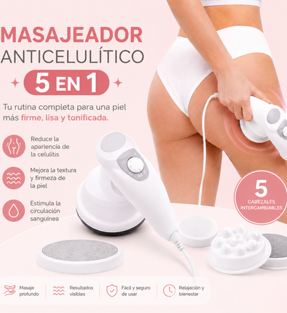 Masajeador anticelulítico 5 en 1 Zoria™