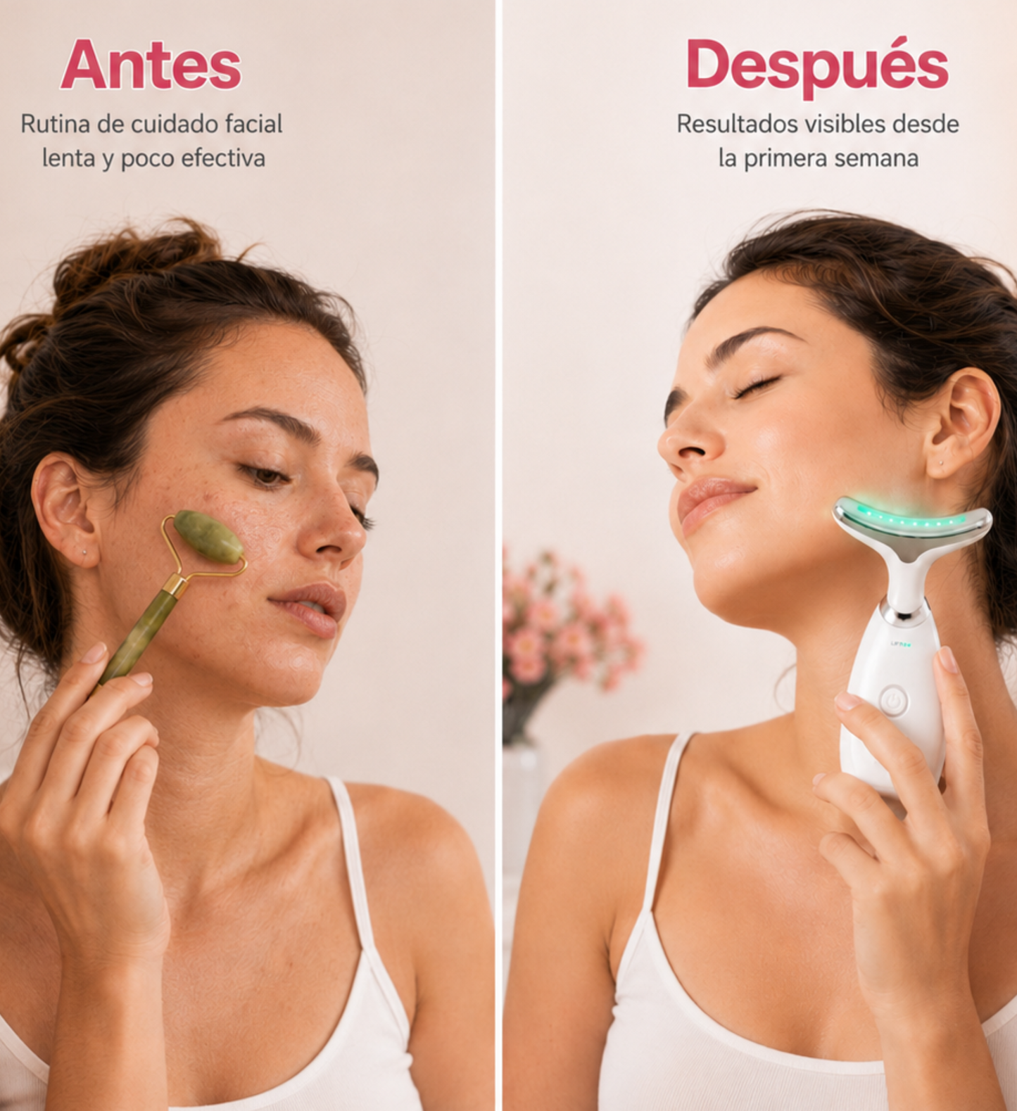 Masajeador Facial LED Reafirmante Zoria™