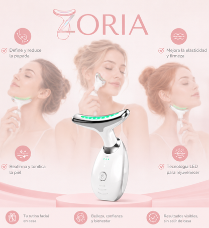 Masajeador Facial LED Reafirmante Zoria™
