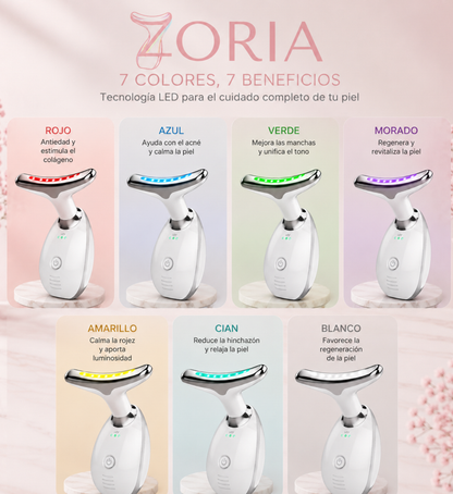 Masajeador Facial LED Reafirmante Zoria™