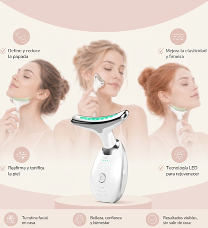 Masajeador Facial LED Reafirmante Zoria™